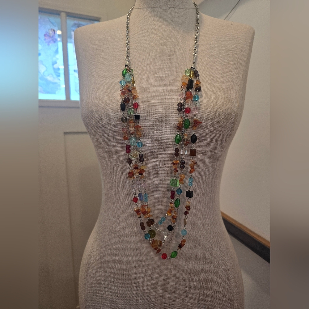 Multicolor Beaded Necklace